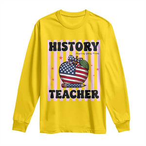 Inspiring Young Minds Teacher Long Sleeve Shirt 250th Anniversary Educator Gift