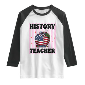 Inspiring Young Minds Teacher Raglan Shirt 250th Anniversary Educator Gift