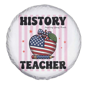 Inspiring Young Minds Teacher Spare Tire Cover 250th Anniversary Educator Gift