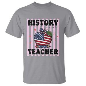 Inspiring Young Minds Teacher T Shirt 250th Anniversary Educator Gift TS12 Sport Gray Print Your Wear