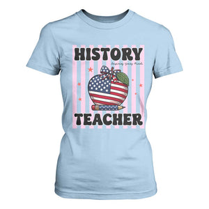 Inspiring Young Minds Teacher T Shirt For Women 250th Anniversary Educator Gift