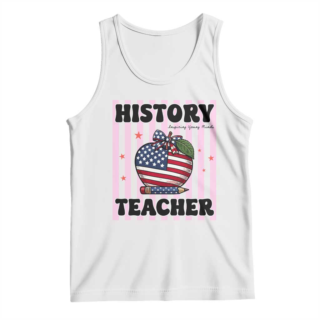 Inspiring Young Minds Teacher Tank Top 250th Anniversary Educator Gift