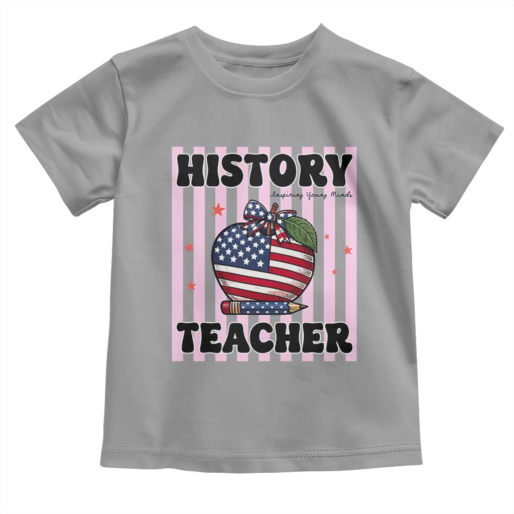 Inspiring Young Minds Teacher Toddler T Shirt 250th Anniversary Educator Gift