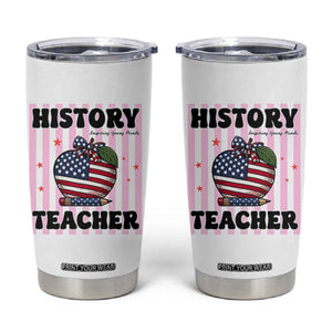 Inspiring Young Minds Teacher Tumbler Cup 250th Anniversary Educator Gift