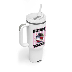 Inspiring Young Minds Teacher Tumbler With Handle 250th Anniversary Educator Gift