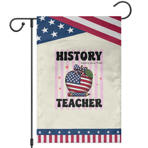 Inspiring Young Minds Teacher Patriotic Garden Flag 250th Anniversary Educator Gift