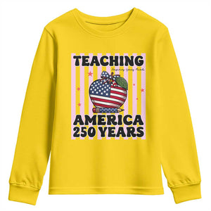 Inspiring Young Minds Teacher Youth Sweatshirt America 250th Anniversary Gift TS12 Daisy Print Your Wear