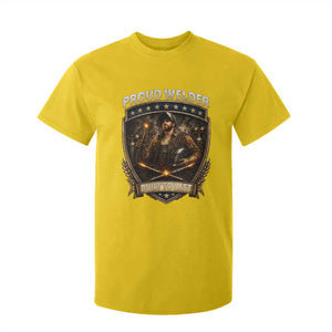 Proud Welder Graphic T Shirt For Kid Built To Last Worker Gift TS12 Daisy Print Your Wear