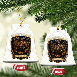 Proud Welder Graphic Ceramic Ornament Built To Last Worker Gift