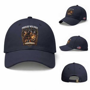 Proud Welder Whatever It Takes Baseball Cap Vintage Mechanic Workwear