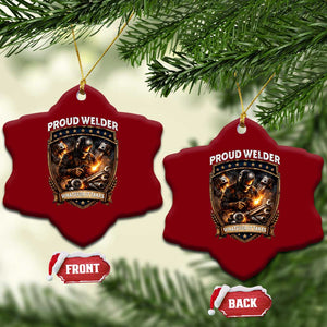 Proud Welder Whatever It Takes Ceramic Ornament Vintage Mechanic Workwear TS12 Print Your Wear