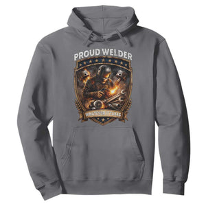 Proud Welder Whatever It Takes Hoodie Vintage Mechanic Workwear