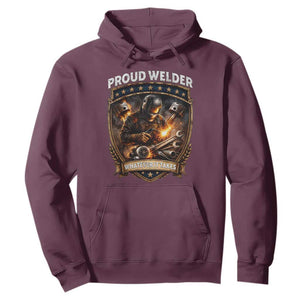 Proud Welder Whatever It Takes Hoodie Vintage Mechanic Workwear