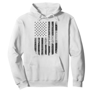 Husband Daddy Welder Hero Hoodie Patriotic Welding American Flag Graphic TS12 White Print Your Wear