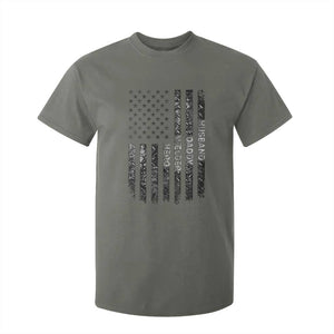 Husband Daddy Welder Hero T Shirt For Kid Patriotic Welding American Flag Graphic