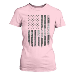 Husband Daddy Welder Hero T Shirt For Women Patriotic Welding American Flag Graphic TS12 Light Pink Print Your Wear