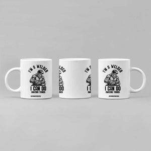Funny Bigfoot Welder Coffee Mug I Can Do Amazing Things TS12 Print Your Wear