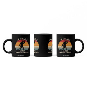 Funny Bigfoot Welding Gift Coffee Mug I Can Do Amazing Things With A Welder TS12 Print Your Wear