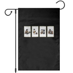 Silly Goose Pipeline Worker Garden Flag Funny Welding Graphic Gift