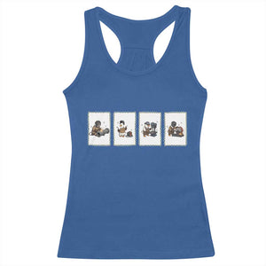 Silly Goose Pipeline Worker Racerback Tank Top Funny Welding Graphic Gift TS12 Royal Blue Print Your Wear