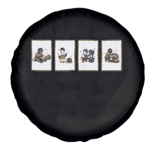 Silly Goose Pipeline Worker Spare Tire Cover Funny Welding Graphic Gift TS12 Print Your Wear