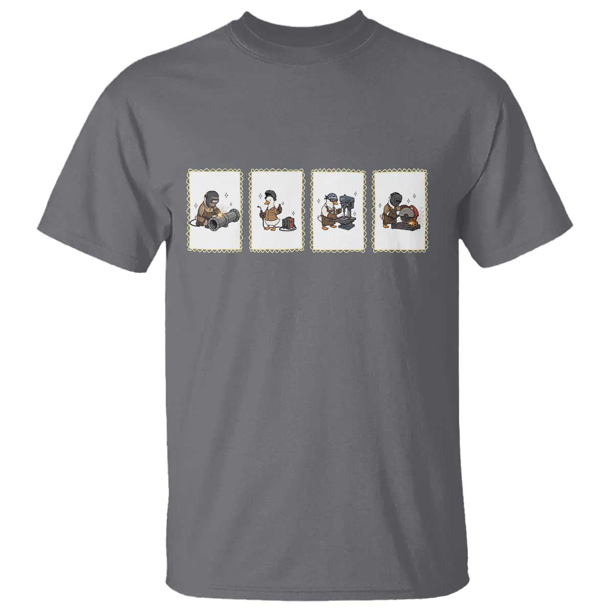 Silly Goose Pipeline Worker T Shirt Funny Welding Graphic Gift