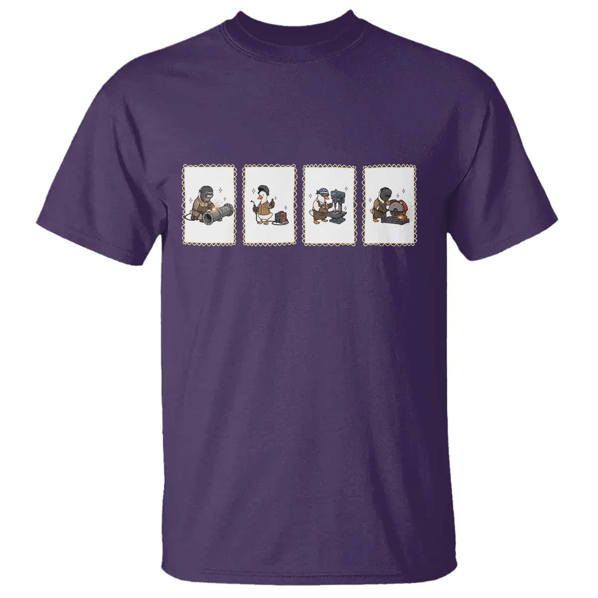 Silly Goose Pipeline Worker T Shirt Funny Welding Graphic Gift