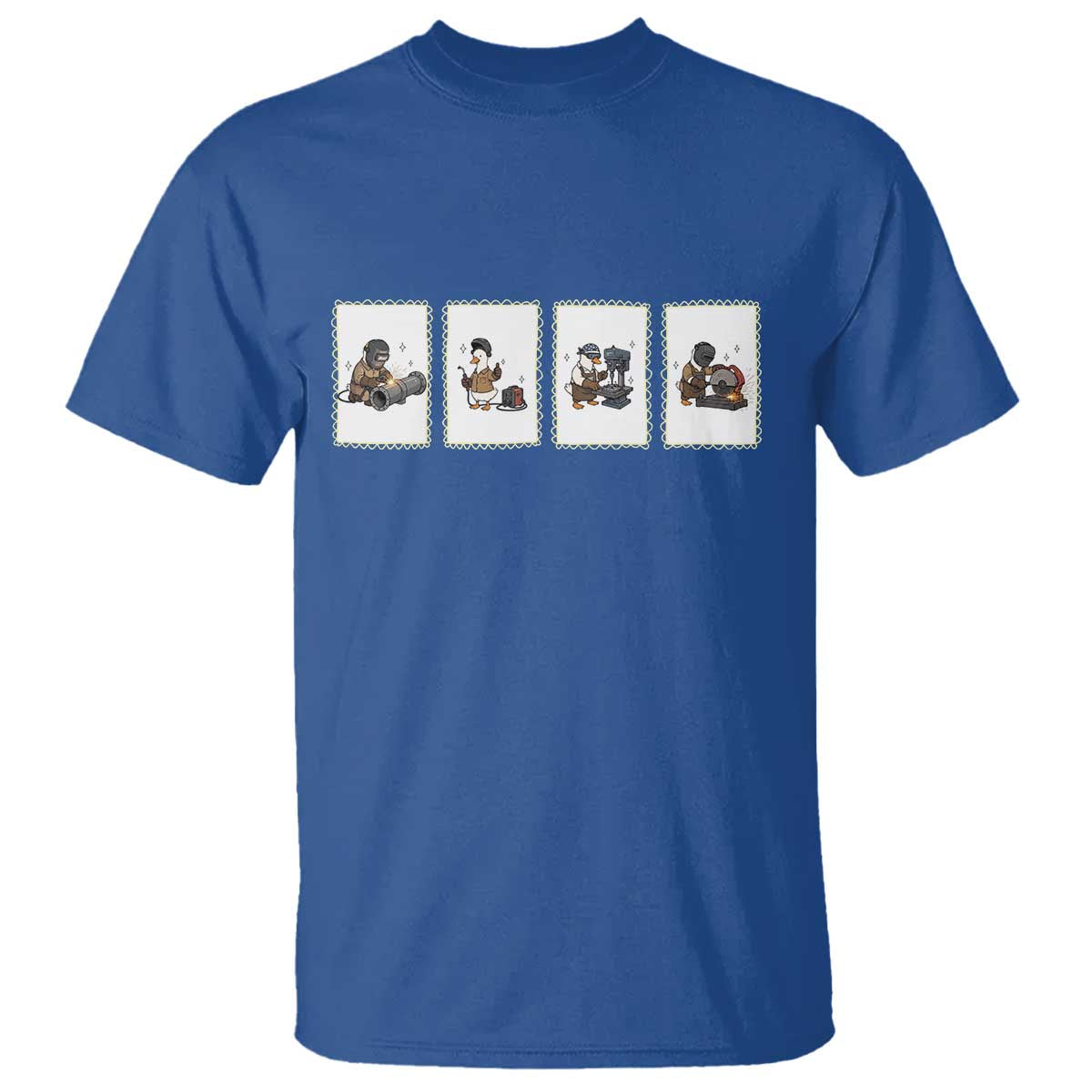Silly Goose Pipeline Worker T Shirt Funny Welding Graphic Gift
