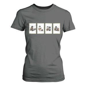Silly Goose Pipeline Worker T Shirt For Women Funny Welding Graphic Gift TS12 Dark Heather Print Your Wear