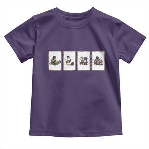 Silly Goose Pipeline Worker Toddler T Shirt Funny Welding Graphic Gift TS12 Purple Print Your Wear