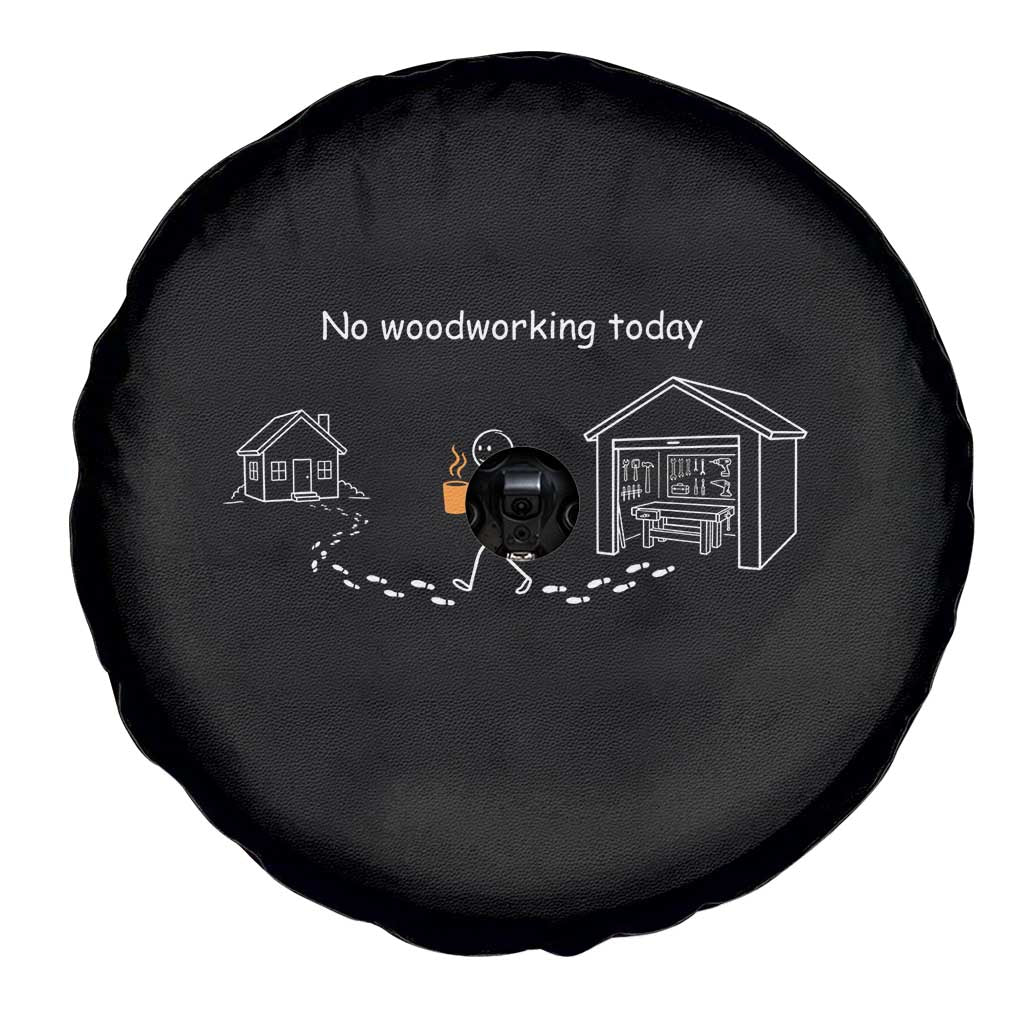 Funny Stickman Carpenter Spare Tire Cover No Woodworking Today TS12 Print Your Wear