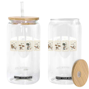 Silly Goose Carpenter Glass Can Funny Woodworker Dad Gift