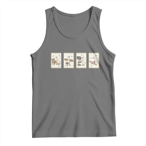 Silly Goose Carpenter Tank Top Funny Woodworker Dad Gift TS12 Black Heather Print Your Wear