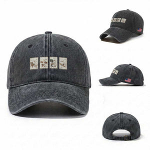 Silly Goose Carpenter Washed Cotton Baseball Cap Funny Woodworker Dad Gift