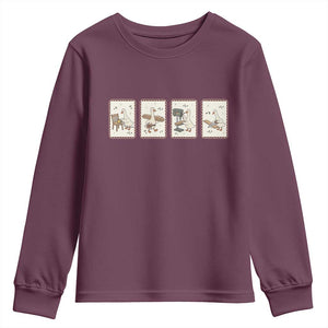 Silly Goose Carpenter Youth Sweatshirt Funny Woodworker Dad Gift
