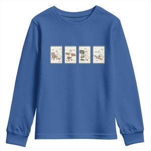 Silly Goose Carpenter Youth Sweatshirt Funny Woodworker Dad Gift