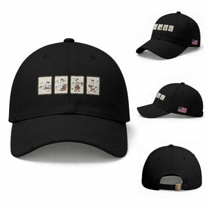 Silly Goose Builder Baseball Cap Funny Woodworker Dad Gift
