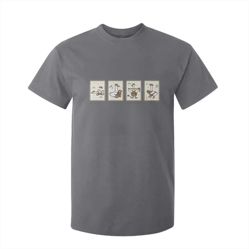 Silly Goose Builder T Shirt For Kid Funny Woodworker Dad Gift