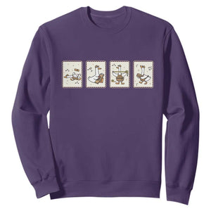 Silly Goose Builder Sweatshirt Funny Woodworker Dad Gift