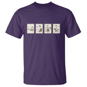 Silly Goose Builder T Shirt Funny Woodworker Dad Gift TS12 Purple Print Your Wear