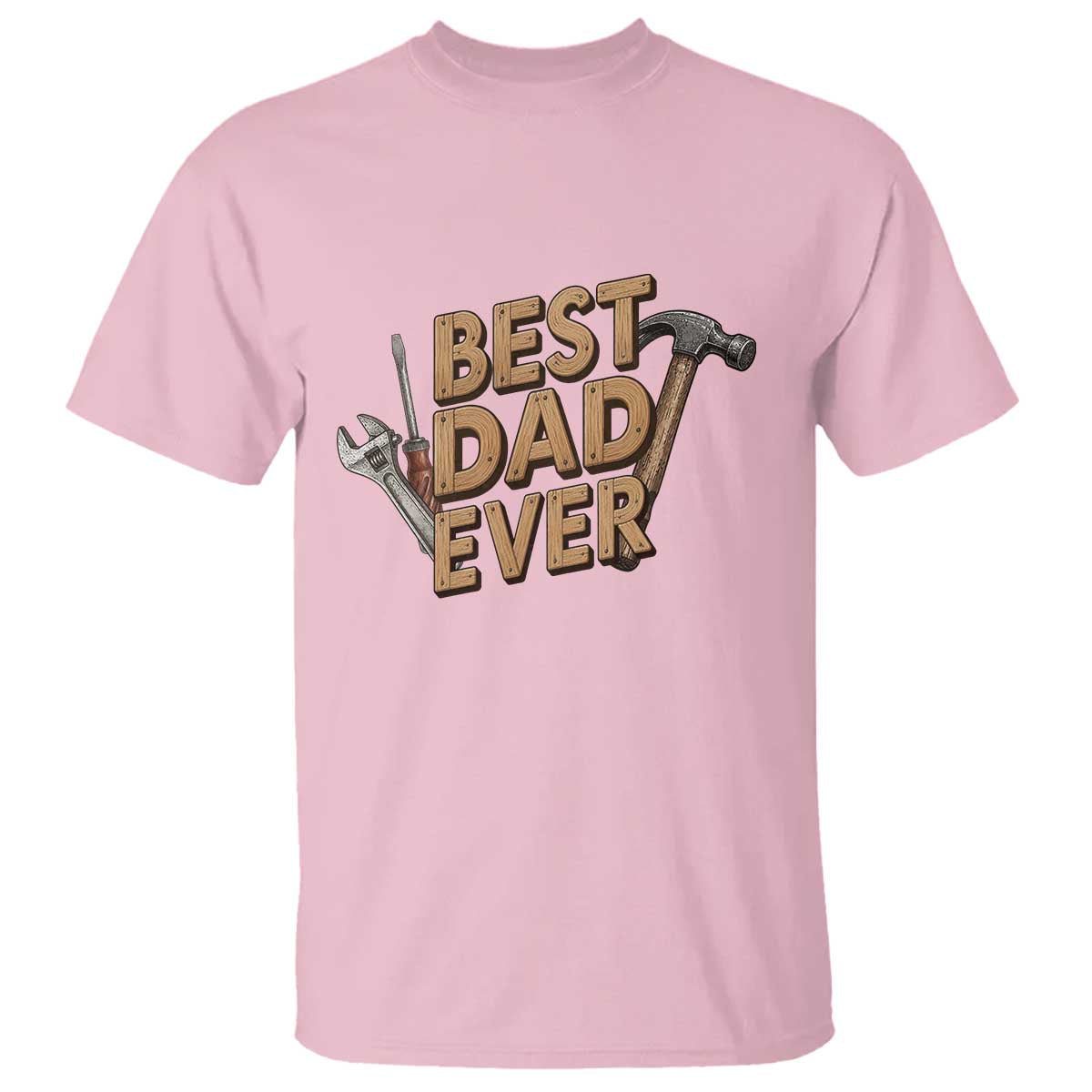 Funny Woodworking Dad Gift T Shirt Best Dad Ever