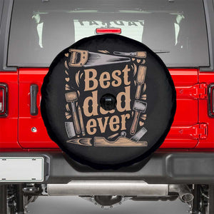 Woodworking Fathers Day Gift Spare Tire Cover Best Dad Ever