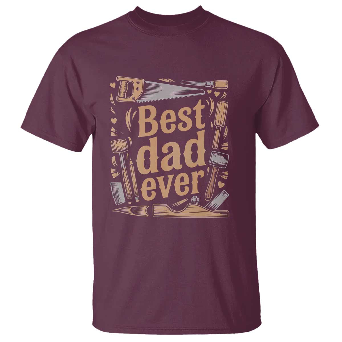 Woodworking Fathers Day Gift T Shirt Best Dad Ever