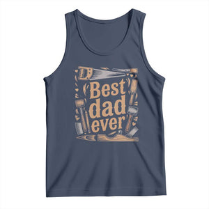 Woodworking Fathers Day Gift Tank Top Best Dad Ever