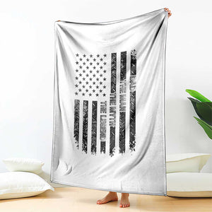 Dad The Man The Myth The Legend Throw Blanket Proud American Welder Gift TS12 Print Your Wear