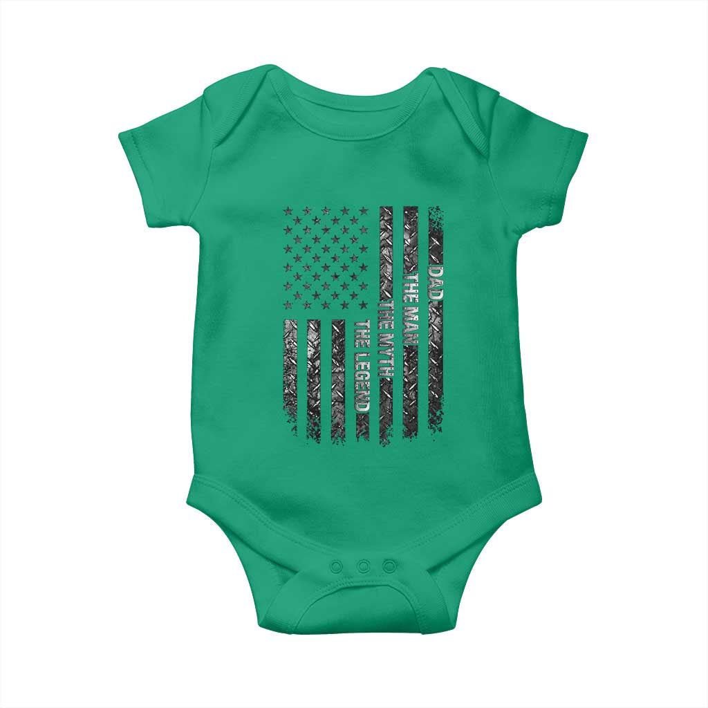 Dad The Man The Myth The Legend Baby Onesie Proud American Welder Gift TS12 Irish Green Print Your Wear