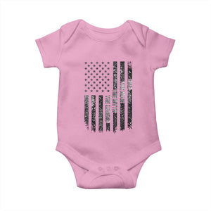 Dad The Man The Myth The Legend Baby Onesie Proud American Welder Gift TS12 Light Pink Print Your Wear