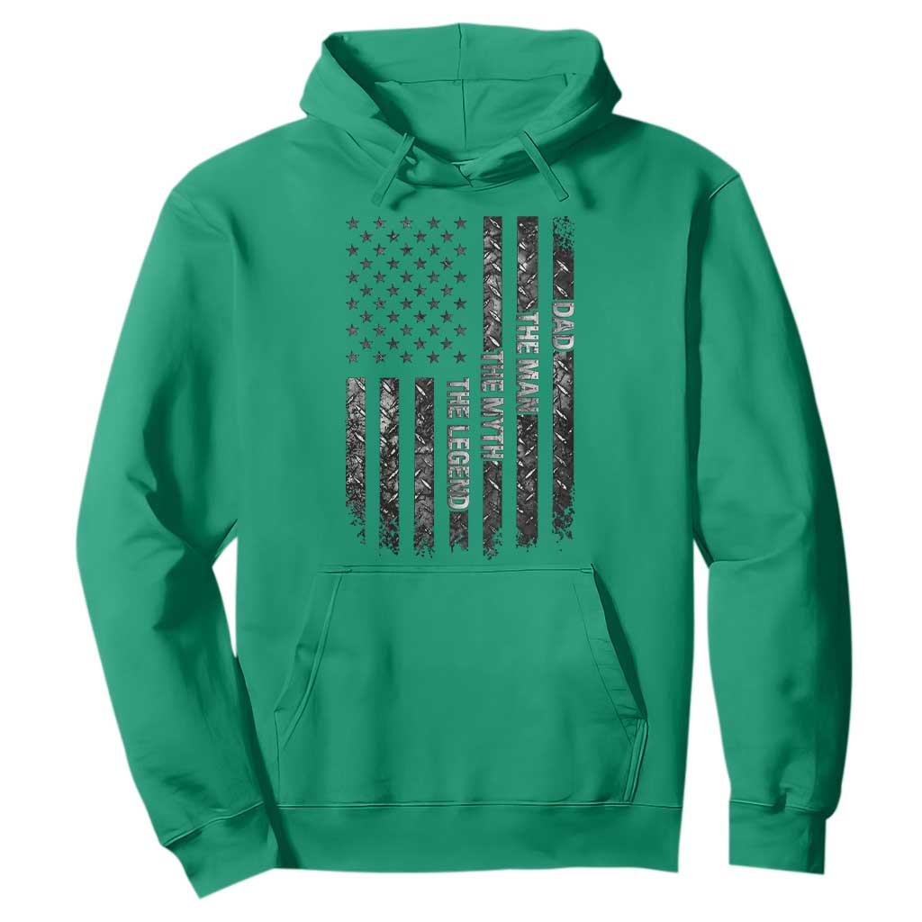 Dad The Man The Myth The Legend Hoodie Proud American Welder Gift TS12 Irish Green Print Your Wear