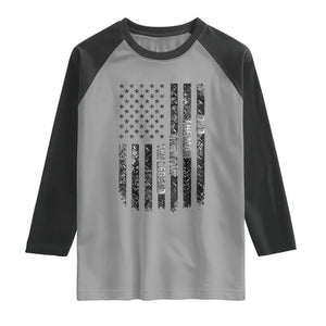 Dad The Man The Myth The Legend Raglan Shirt Proud American Welder Gift