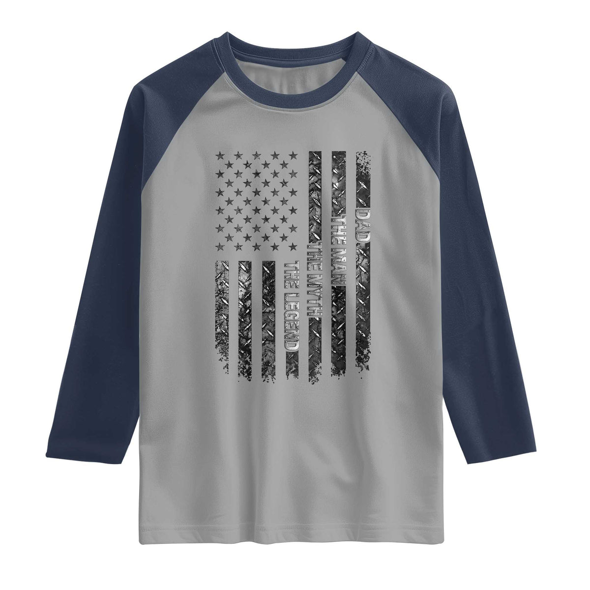 Dad The Man The Myth The Legend Raglan Shirt Proud American Welder Gift